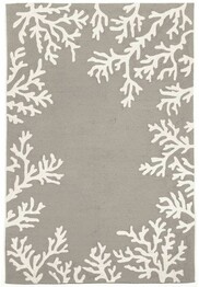 Trans Ocean Capri Coral Border Silver 162047